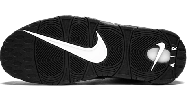 Nike Air More Uptempo Sneakers – Black / White