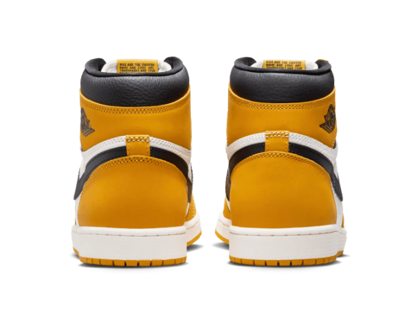 Air Jordan 1 Retro High OG Men's Sneakers – Yellow Ochre / Black / White