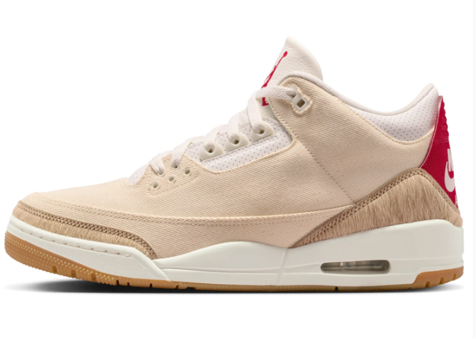 Levi’s x Air Jordan 3 Retro “Ecru Denim” – Ecru / Sail
