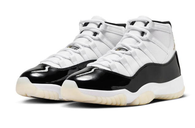 Air Jordan 11 Retro “Gratitude” (2023) – White / Black / Metallic Gold