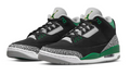 Air Jordan 3 Retro “Pine Green” – Black / Pine Green / Cement Grey