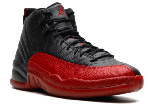 Air Jordan 12 “Flu Game” (2025) – Black / Red