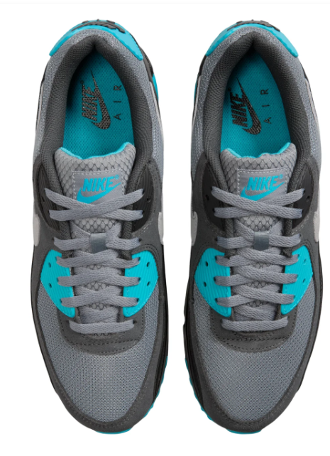 Nike Air Max 90 'Cool Grey / Dusty Cactus / Black' Sneakers | DM0029-013