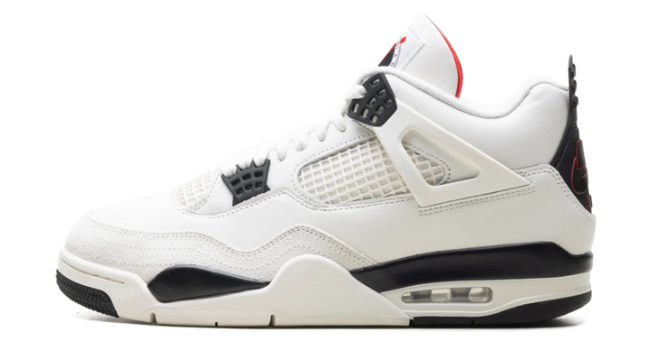 Air Jordan 4 “Flight Club” – Sail / Black / University Red