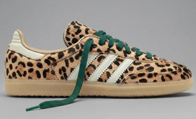 adidas Women’s Samba OG “Leopard” – Magic Beige