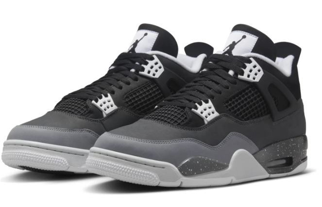 Air Jordan 4 Retro “Fear” (2024) – Light Grey / Dark Grey / Black
