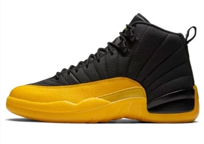 Air Jordan 12 Retro “University Gold” – Black / University Gold