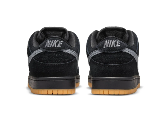 Nike SB Dunk Low Pro 'Fog' – Black / Grey / Gum