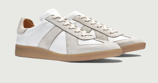GAT Low-Top Sneakers – White & Gum