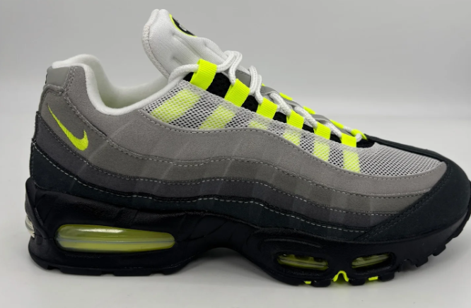 Nike Air Max 95 OG “Neon” – Grey / Black / Neon Yellow