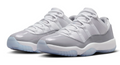 Air Jordan 11 Retro Low “Cement Grey” – White / Cement Grey / University Blue