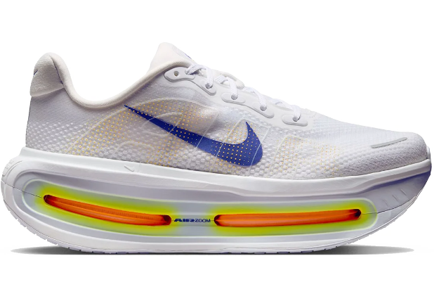 Nike Vomero Premium Running Shoes – White / Blue / Volt