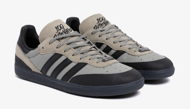 adidas Originals x 100 Thieves Palos Hills Drop 3 – Grey-Beige & Black