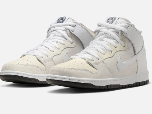 Nike SB x Antihero Dunk High Pro, White/Black