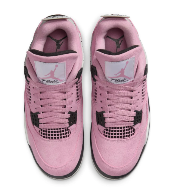 Air Jordan 4 Retro “Orchid” Women's Sneakers – Pink & Cement Grey | AQ9129-501
