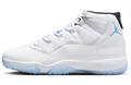 Air Jordan 11 'Legend Blue' Sneakers – White / Light Blue / Black