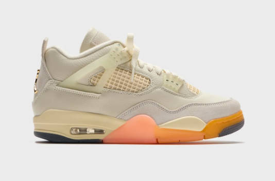 Air Jordan 4 Retro Women's “Birds of Paradise” – Coconut Milk & Bright Mango