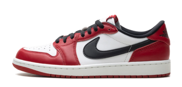 Air Jordan 1 Low OG “Chicago” (2025) – Red, White & Black | HQ6998-600