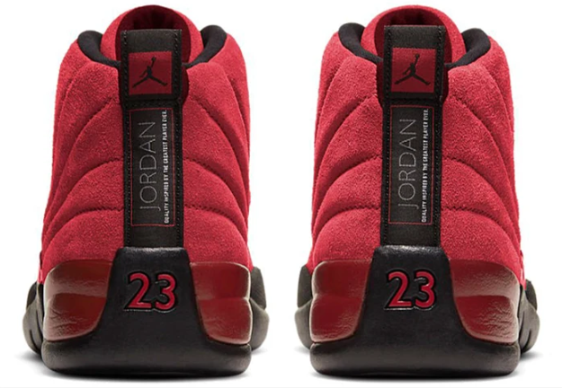 Air Jordan 12 Retro “Reverse Flu Game” – Red / Black