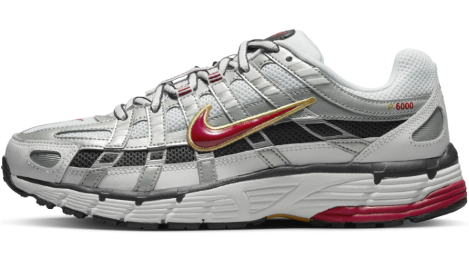 Nike P-6000 CNPT Women's “Metallic Silver Red” – BV1021-101