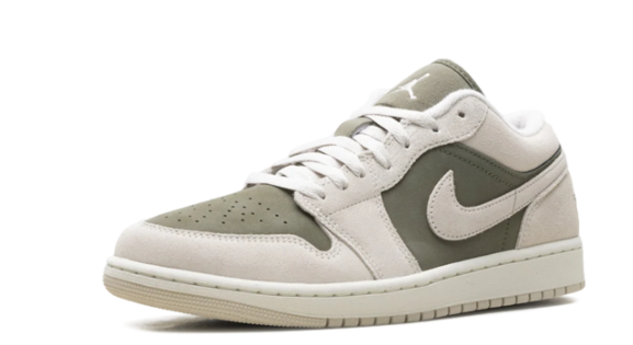 Air Jordan 1 Low SE – Medium Olive, Sail & Light Orewood Brown