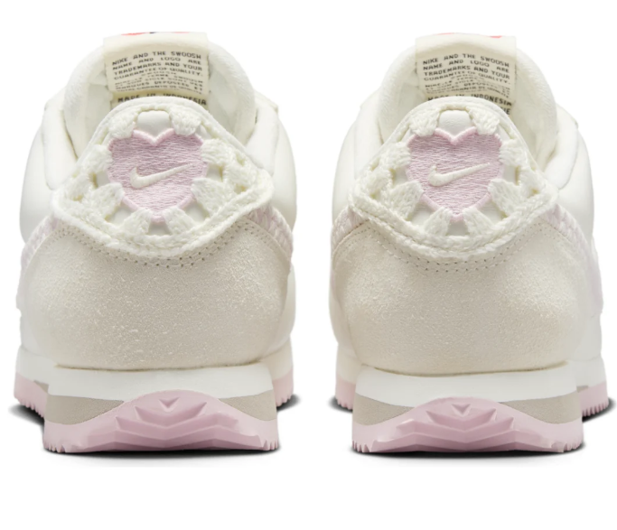 Nike Cortez Women's “Valentine's Day 2025” – Sail & Pink Foam – HV6012-161