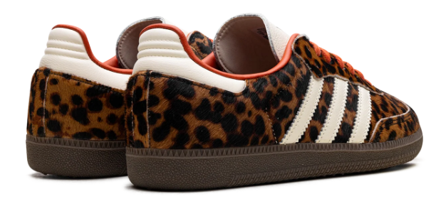 Women's adidas Samba OG "Leopard / Cream Orange" JI2734