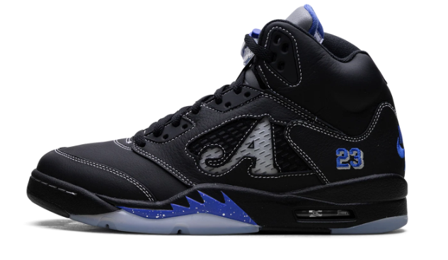 Awake NY x Air Jordan 5 'Racer Blue' Sneakers – Black / Blue / Grey