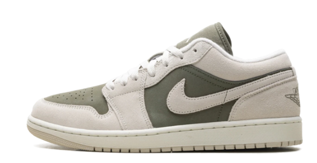 Air Jordan 1 Low SE – Medium Olive, Sail & Light Orewood Brown