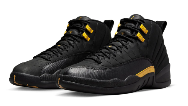 Air Jordan 12 Retro “Black Taxi” – Black / Yellow