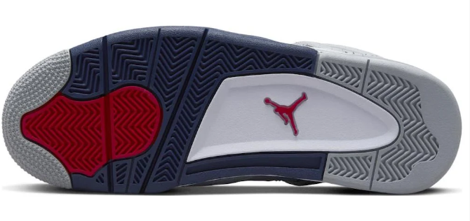 Air Jordan 4 Retro “Midnight Navy” – White / Midnight Navy / Cement Grey