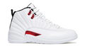 Air Jordan 12 Retro 'Twist' Sneakers - White / University Red / Black