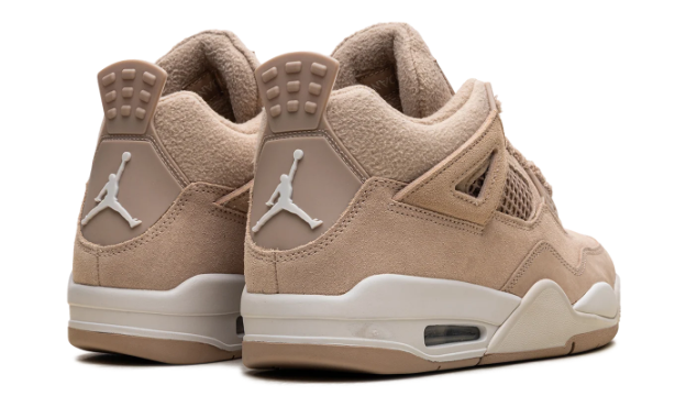 Air Jordan 4 'Cozy Girl' Women's Sneakers – Hemp / Light Orewood Brown