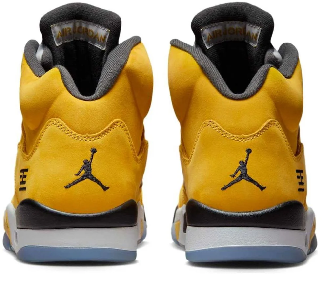 Air Jordan 5 'Tokyo' Sneakers – Yellow / Black / Grey