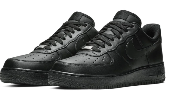 Nike Air Force 1 '07 'Triple Black' Men's Sneakers