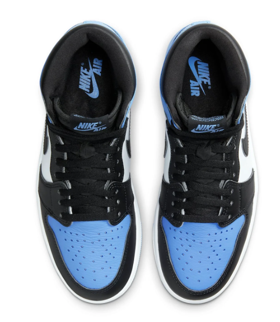 Air Jordan 1 Retro High OG “UNC Toe” – University Blue / Black / White