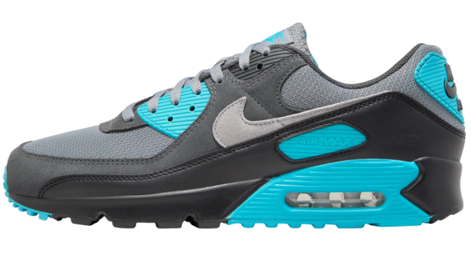 Nike Air Max 90 'Cool Grey / Dusty Cactus / Black' Sneakers | DM0029-013