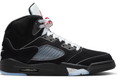 Air Jordan 5 Retro OG 'Black Metallic Reimagined' Sneakers – Black / Metallic Silver
