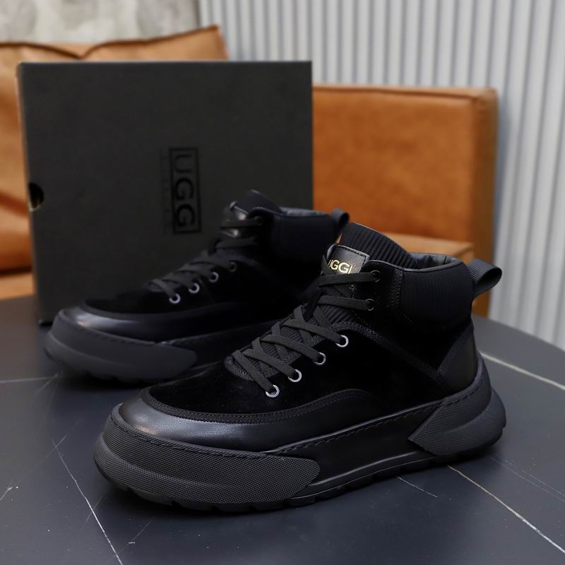 UGG High-Top Chunky Sneakers – All Black