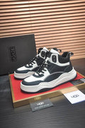UGG High-Top Chunky Sneakers – Black & White