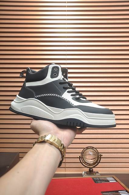 UGG High-Top Chunky Sneakers – Black & White