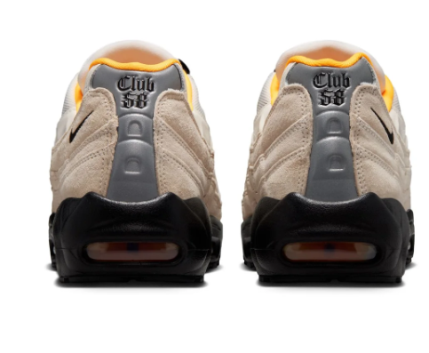 Nike SB Air Max 95 'Club 58' – Sail / Black / Laser Orange