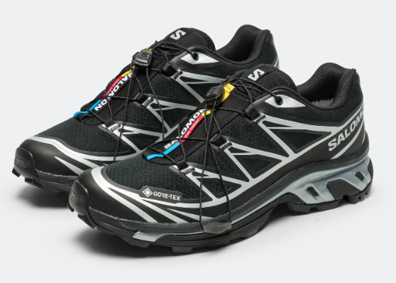 Salomon XT-6 GTX Men's Shoes - Black / Footwear Silver