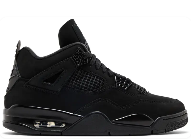 Air Jordan 4 Retro “Black Cat” 2025 – Black