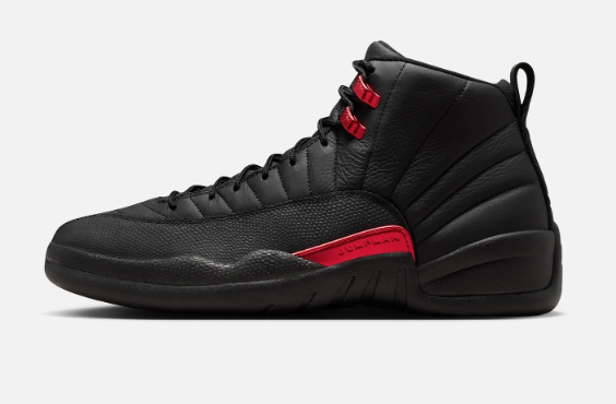 Air Jordan 12 Retro Sneakers – Black / Varsity Red