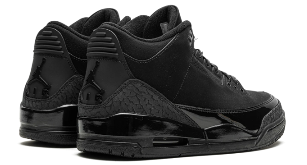 Air Jordan 3 “Black Cat” (2025) – All Black