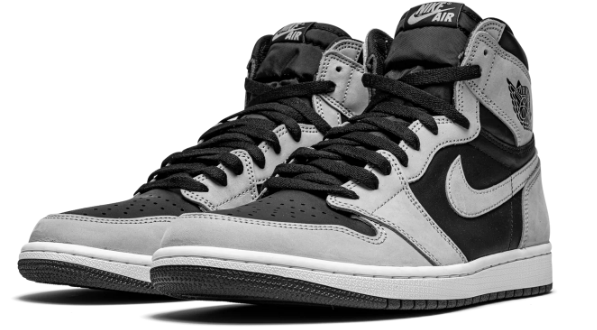 Air Jordan 1 High OG “Shadow 2.0” – Black & Grey | 555088-035