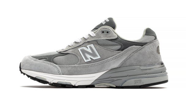 New Balance 993 Core Made in USA Men's Sneakers – Grey / White