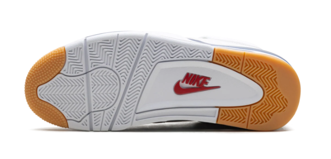 Nike SB x Air Jordan 4 “Navy” – White / Navy / Gum