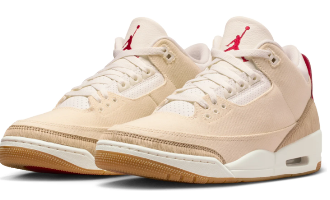 Levi’s x Air Jordan 3 Retro “Ecru Denim” – Ecru / Sail